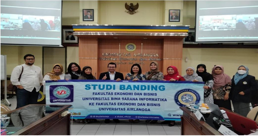 Studi Banding Universitas BSI ke Fakultas Ekonomi & Bisnis Universitas Airlangga
