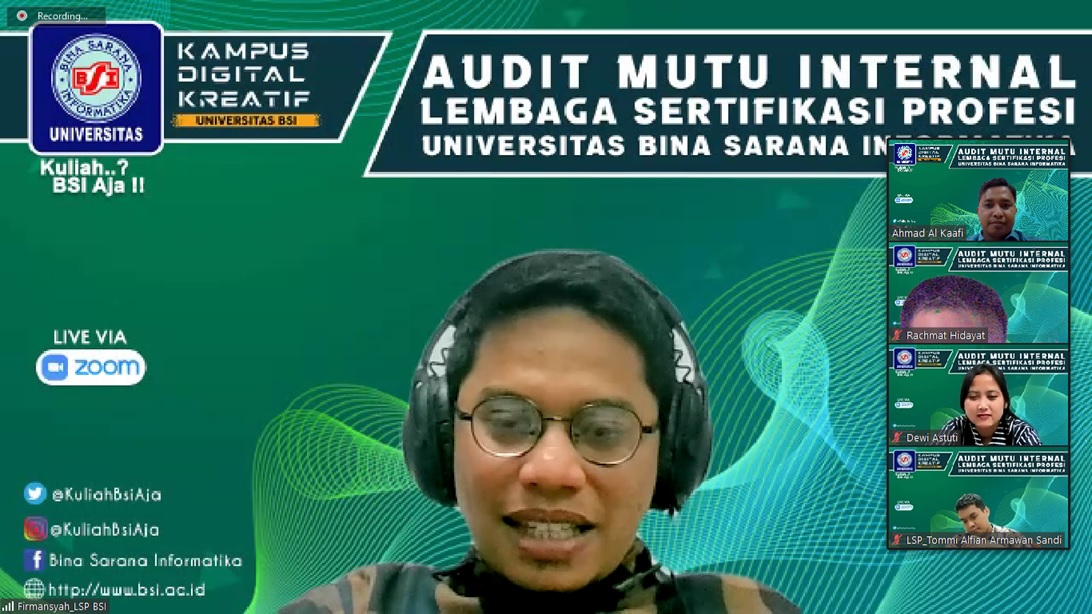 Komitmen Lembaga Sertifikasi Profesi BSI untuk Kualitas Terbaik: “Memulai Audit Mutu Internal"