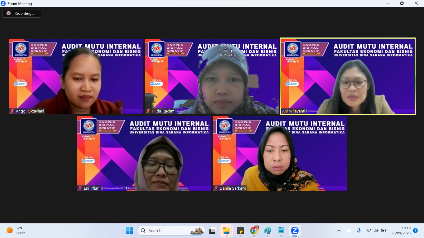 Melalui Pelaksanaan AMI membantu Fakultas Ekonomi dan Bisnis (FEB) Untuk Menjadi Lebih Baik