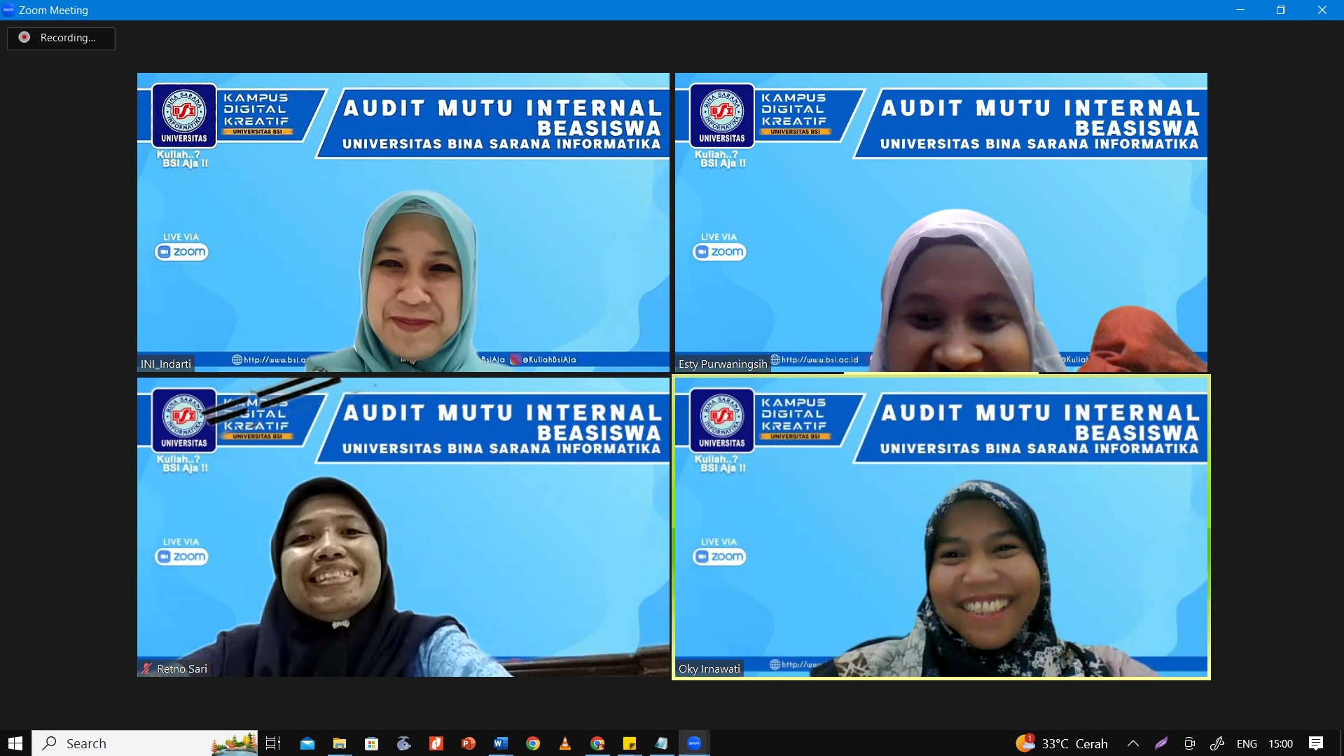 Tahun Kedua Audit Mutu Internal Unit Kerja Beasiswa