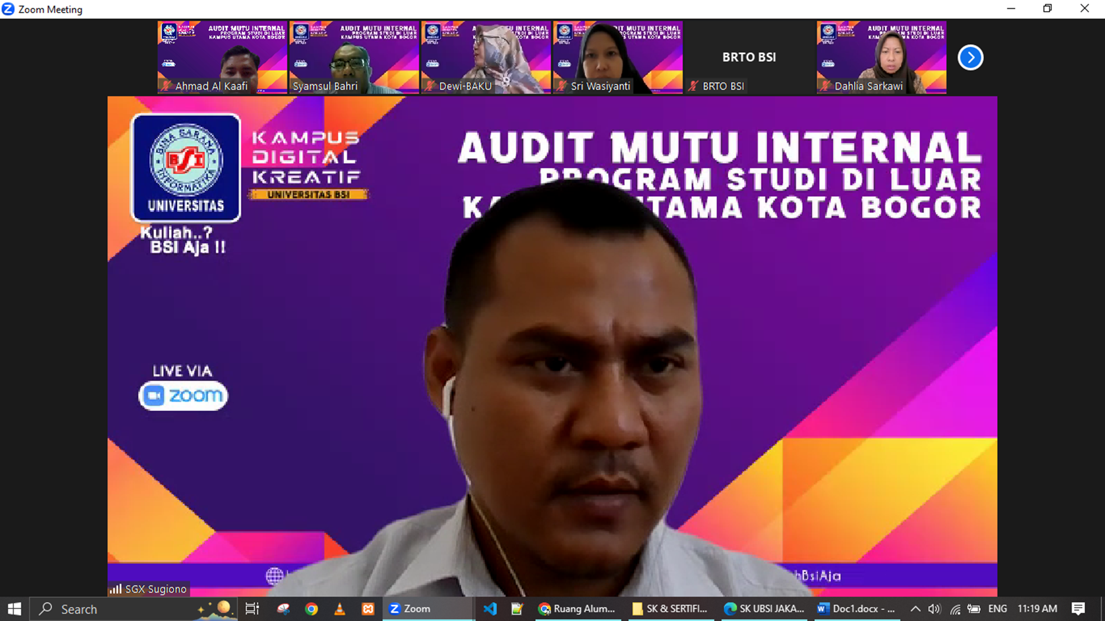 Audit Mutu Internal PSDKU Kota Bogor: Menyongsong Standar Unggul di Pendidikan