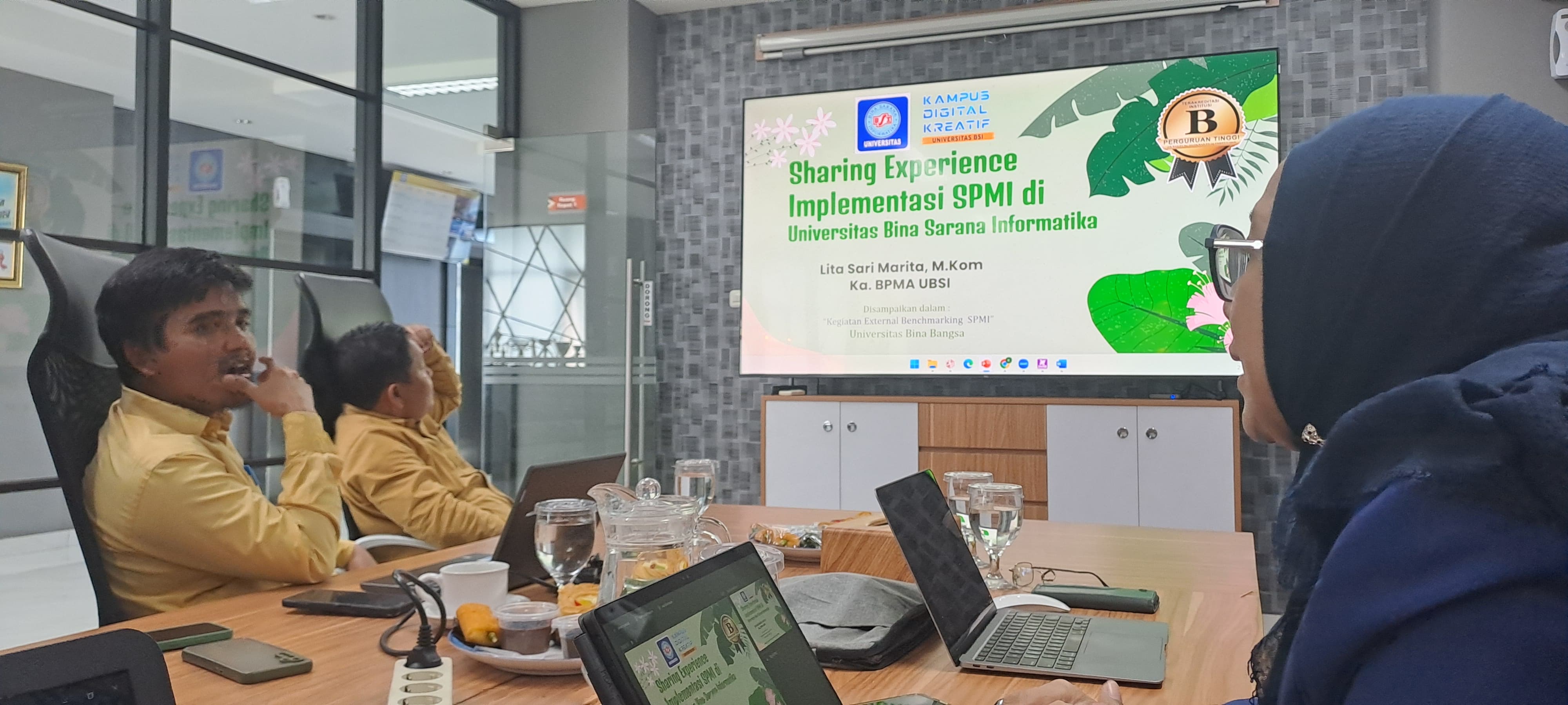 Benchmarking Sistem Penjaminan Mutu Internal Universitas Bina Bangsa ke Universitas Bina Sarana Informatika