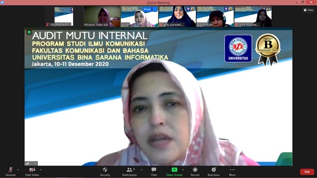 AMI Prodi Ilmu Komunikasi Berlangsung Lancar